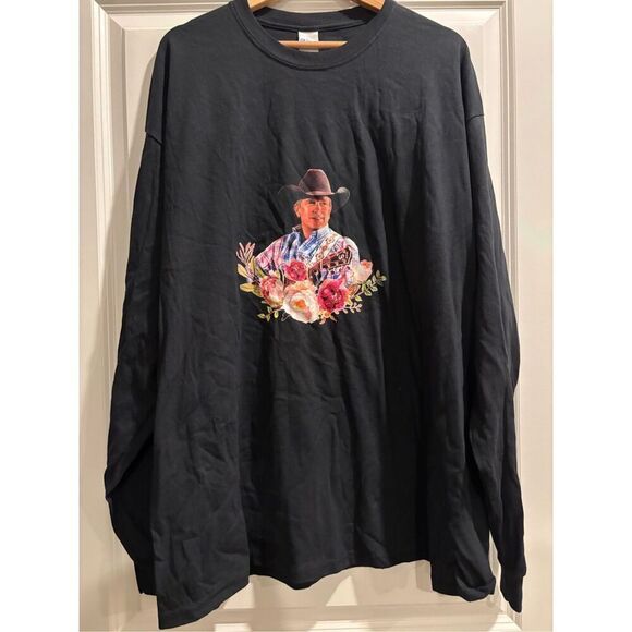 George Strait Long Sleeve size 2XL - Picture 1 of 2
